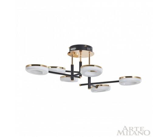 Потолочная люстра Arte Milano Ferrara 272999/6 BK/GD, изображение 4