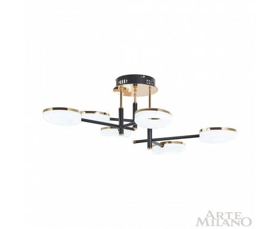 Потолочная люстра Arte Milano Ferrara 272999/6 BK/GD, изображение 5