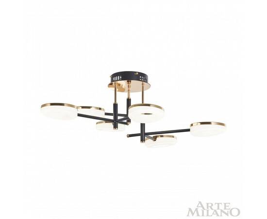 Потолочная люстра Arte Milano Ferrara 272999/6 BK/GD, изображение 7