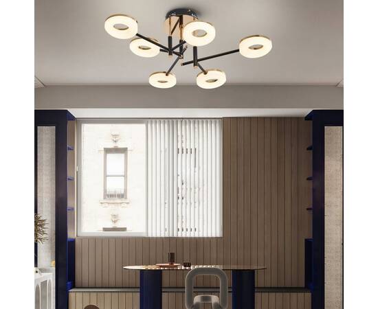 Потолочная люстра Arte Milano Ferrara 272999/6 BK/GD, изображение 11