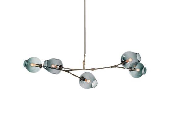 Подвесная люстра Delight Collection Bubble KG0579P-5 smoky