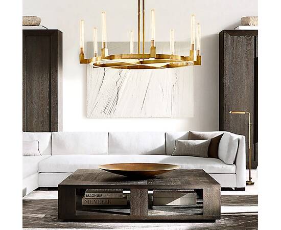 Подвесная люстра Delight Collection Cannele KM0550P-8 brass, изображение 3