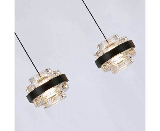 Подвесная люстра Delight Collection Indiana MD22030002-5B black/clear, изображение 3