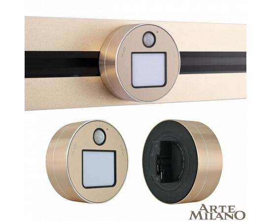 Трековая подсветка Arte Milano Am-track-sockets 380011TLS/LWS Gold