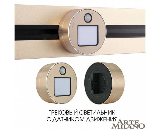Трековая подсветка Arte Milano Am-track-sockets 380011TLS/LWS Gold, изображение 5