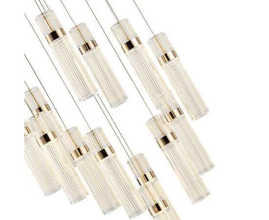 Каскадная люстра Delight Collection OM2367-F13 french gold, изображение 3