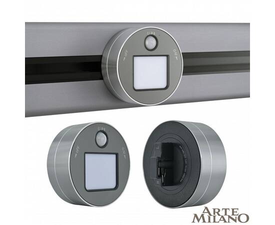 Трековая подсветка Arte Milano Am-track-sockets 380011TLS/LWS Grey