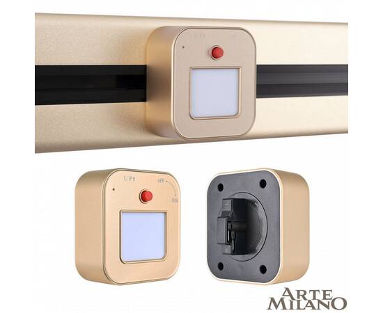 Трековая подсветка Arte Milano Am-track-sockets 380022TL/Light Gold