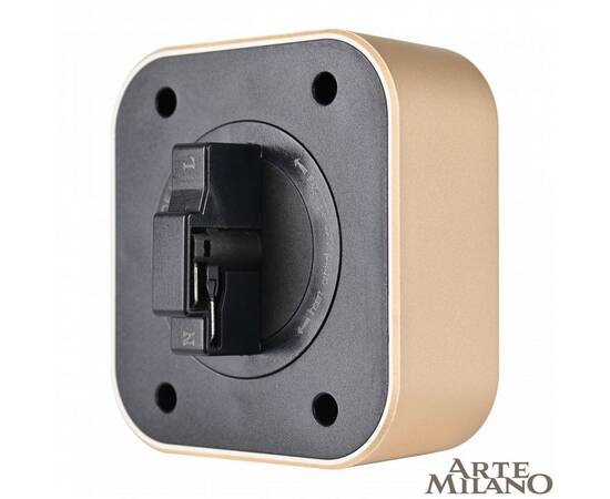 Трековая подсветка Arte Milano Am-track-sockets 380022TL/Light Gold, изображение 2