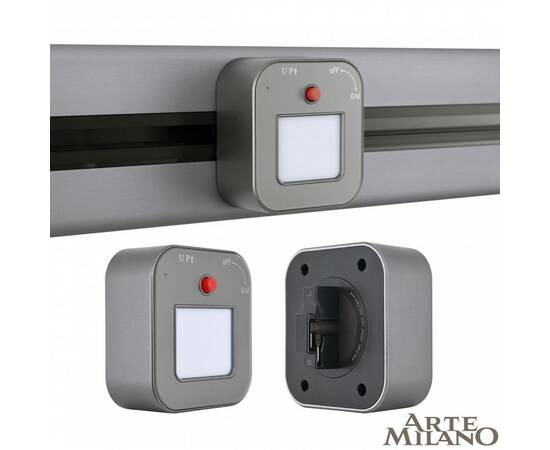 Трековая подсветка Arte Milano Am-track-sockets 380022TL/Light Grey