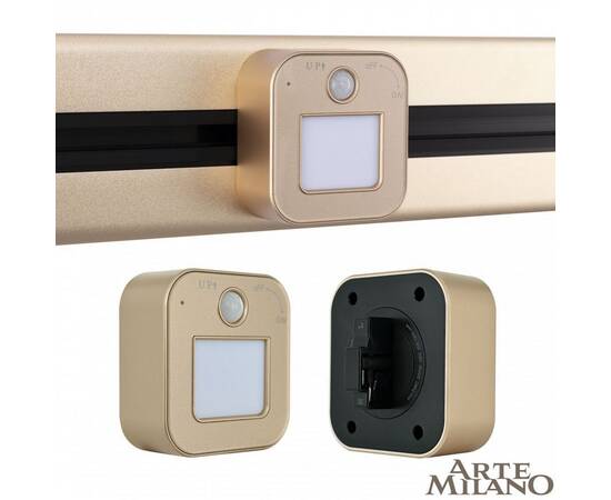 Трековая подсветка Arte Milano Am-track-sockets 380022TLS/LWS Gold