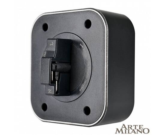 Трековая подсветка Arte Milano Am-track-sockets 380022TLS/LWS Black, изображение 2