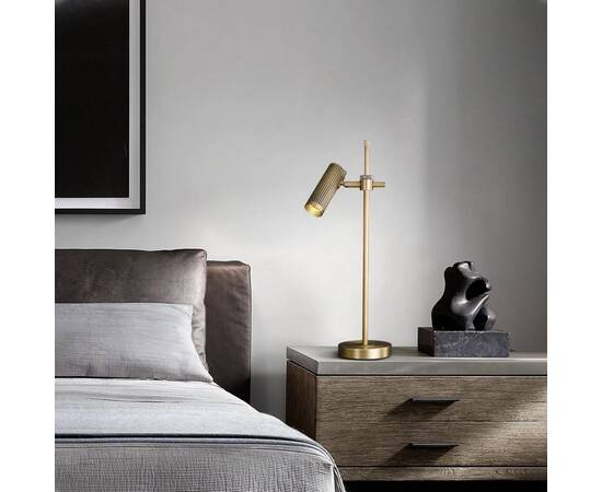 Настольная лампа Delight Collection Table lamp MT8906-1T antique brass, изображение 5