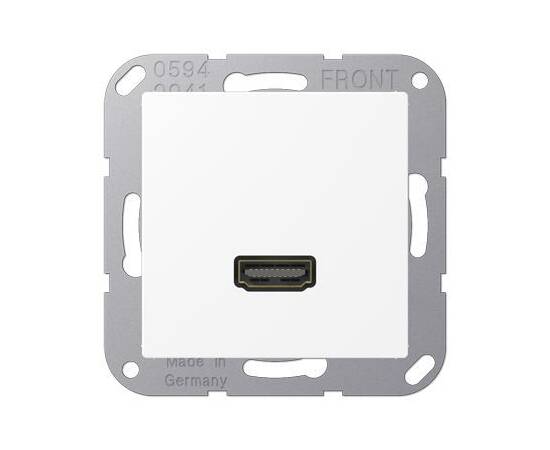 Розетка HDMI Jung MAA1112WWM