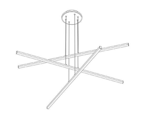Подвесная люстра Citilux Trent CL203731, изображение 2