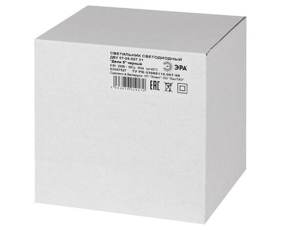 Уличный настенный светильник Эра Дели ДБУ 07-8-007 Б0064316, изображение 6