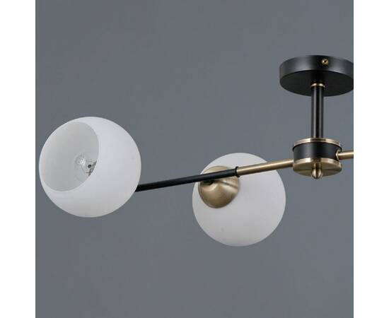 Люстра на штанге Illumico IL0469-4CSQ-24 BK AB LIBRA, изображение 4