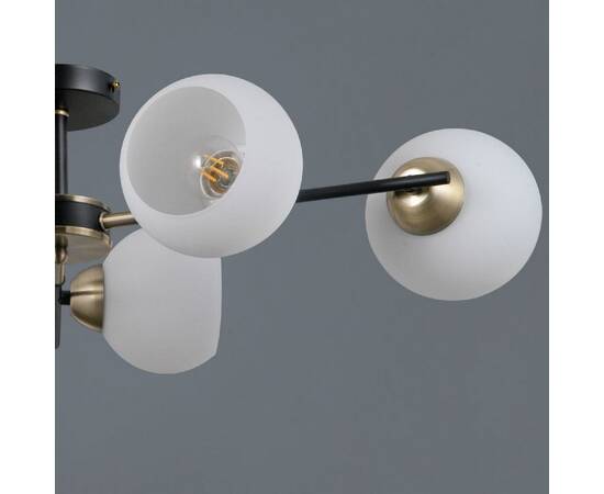 Люстра на штанге Illumico IL0469-6CSQ-24 BK AB LIBRA, изображение 3