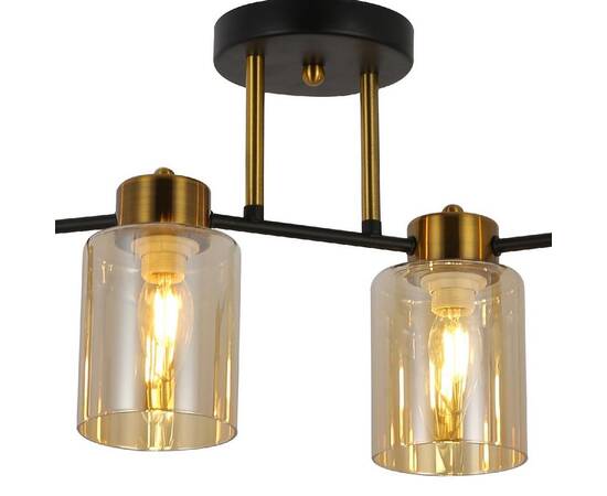 Потолочная люстра Illumico IL6111-4COU-79 BK GD Qui, изображение 3