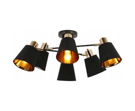 Потолочная люстра Illumico IL6116-6COU-79 BK GD Abelie