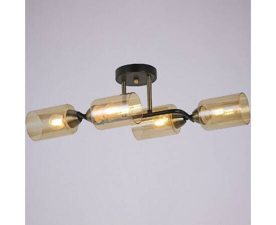 Потолочная люстра Illumico IL8148-4COU-79 BK BR Bice