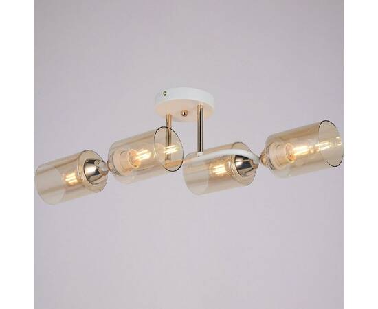 Потолочная люстра Illumico IL8148-4COU-79 WH GD Bice