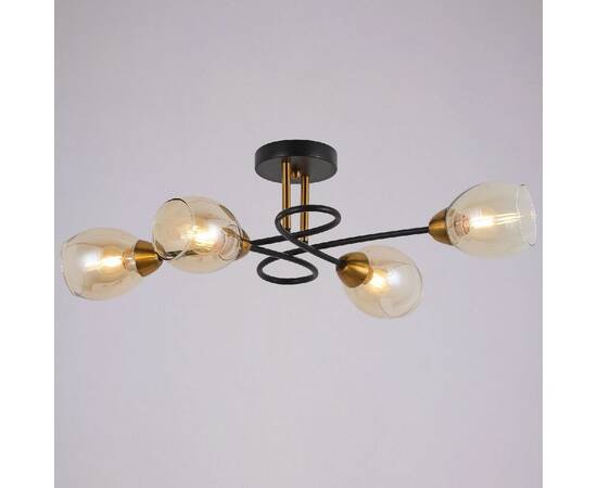 Потолочная люстра Illumico IL8263-4COU-79 BK GD Celeste