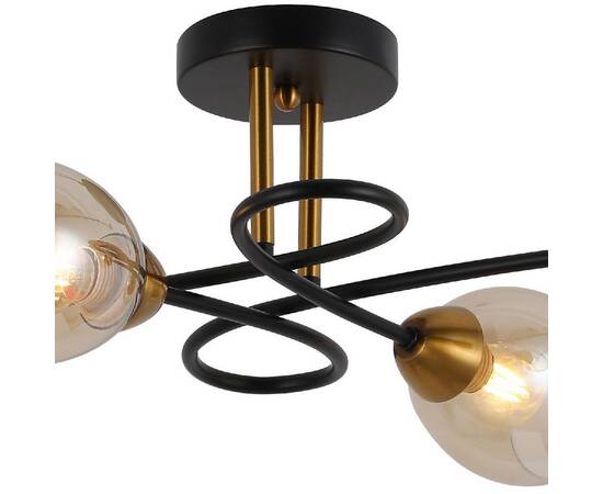 Потолочная люстра Illumico IL8263-4COU-79 BK GD Celeste, изображение 2