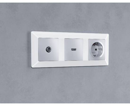 Рамка трехместная Ambrella Volt Line AF110103, изображение 2