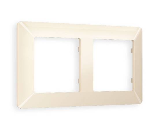 Рамка двухместная Ambrella Volt Line AF110302