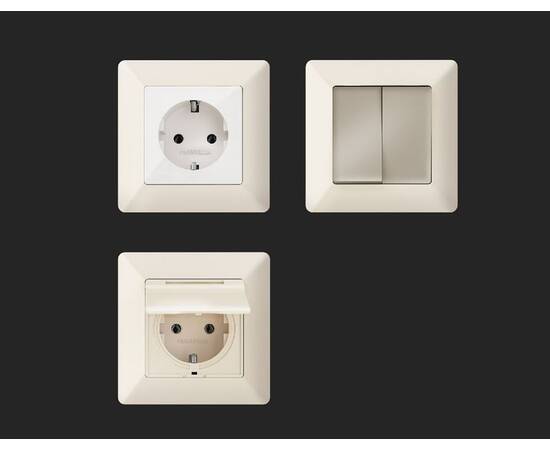 Рамка четырехместная Ambrella Volt Line AF110334, изображение 3