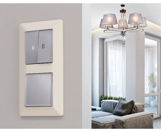 Рамка пятиместная Ambrella Volt Line AF110335, изображение 2