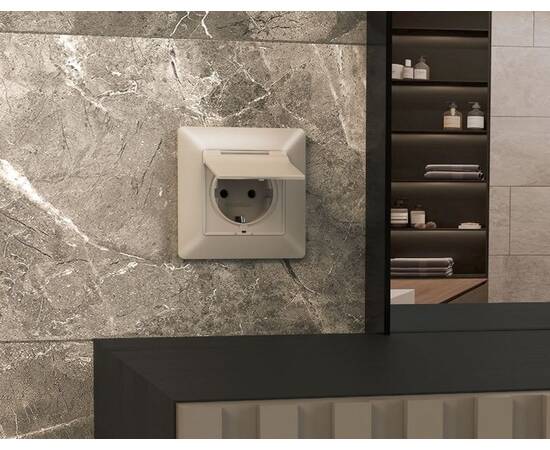 Рамка одноместная Ambrella Volt Line AF110361, изображение 4