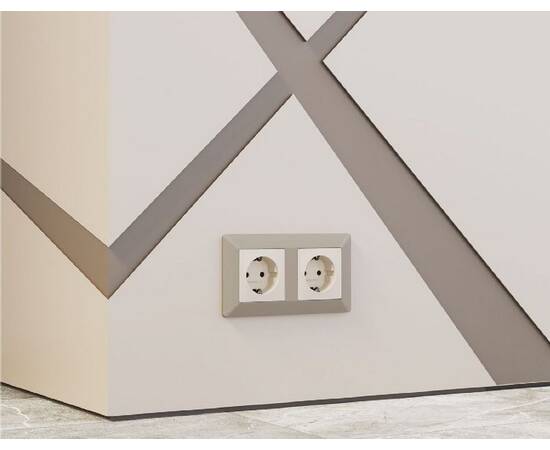 Рамка четырехместная Ambrella Volt Line AF110364, изображение 2