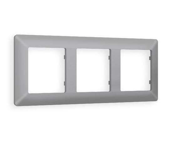 Рамка трехместная Ambrella Volt Line AF110503