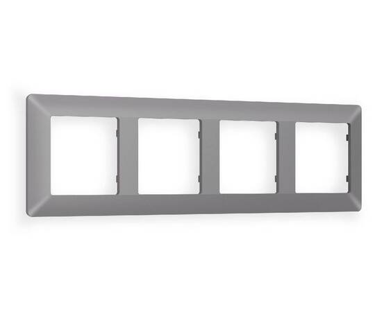 Рамка четырехместная Ambrella Volt Line AF110504