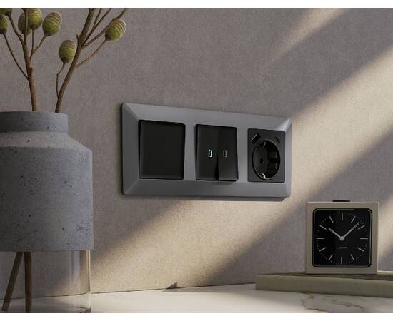 Рамка четырехместная Ambrella Volt Line AF110504, изображение 2