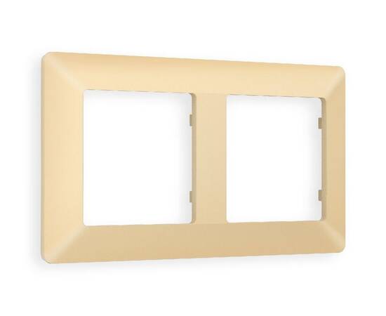 Рамка двухместная Ambrella Volt Line AF110602