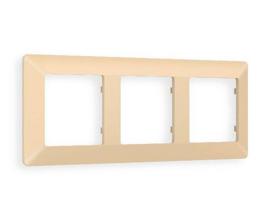 Рамка трехместная Ambrella Volt Line AF110603