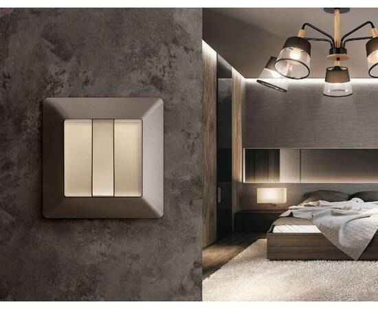 Рамка двухместная Ambrella Volt Line AF110632, изображение 3