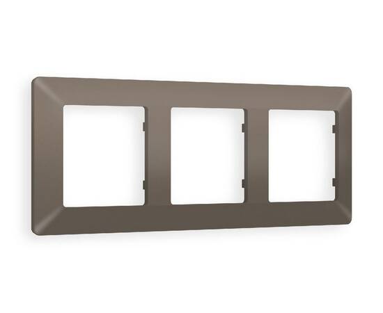 Рамка трехместная Ambrella Volt Line AF110633