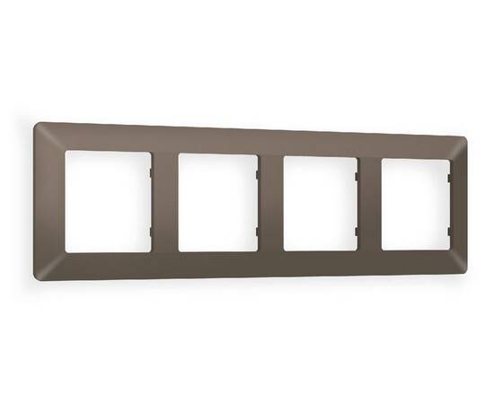 Рамка четырехместная Ambrella Volt Line AF110634