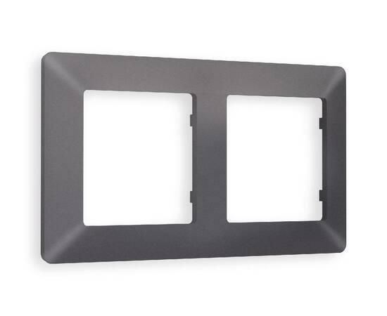 Рамка двухместная Ambrella Volt Line AF110652