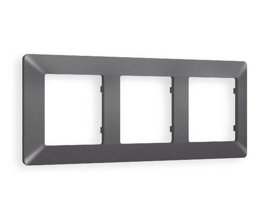 Рамка трехместная Ambrella Volt Line AF110653