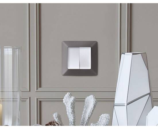 Рамка трехместная Ambrella Volt Line AF110653, изображение 2