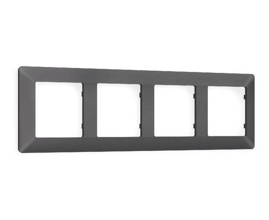 Рамка четырехместная Ambrella Volt Line AF110654