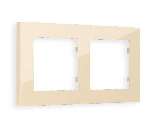 Рамка двухместная Ambrella Volt Techno AF220302