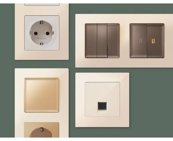 Рамка четырехместная Ambrella Volt Techno AF220304, изображение 3