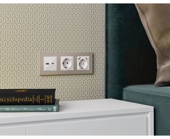 Рамка пятиместная Ambrella Volt Techno AF220365, изображение 2