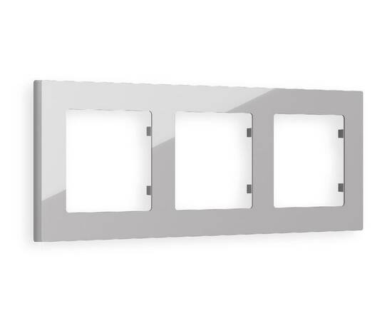 Рамка трехместная Ambrella Volt Techno AF220403